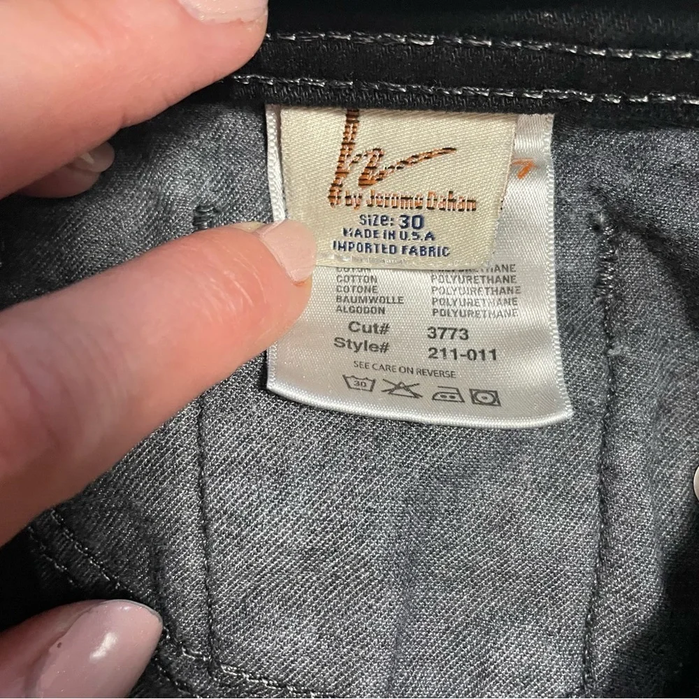 Citizens Of Humanity by Jerome Dahan Black Ankle Length Stretch Jeans Size 30